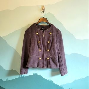 Alfani Size 6 Gray Jacket